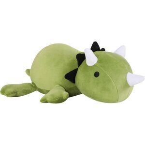 🆕 Kids Green Dinosaur Throw Pillows Anxiety Weighted Stuffed Animals Adults Toy